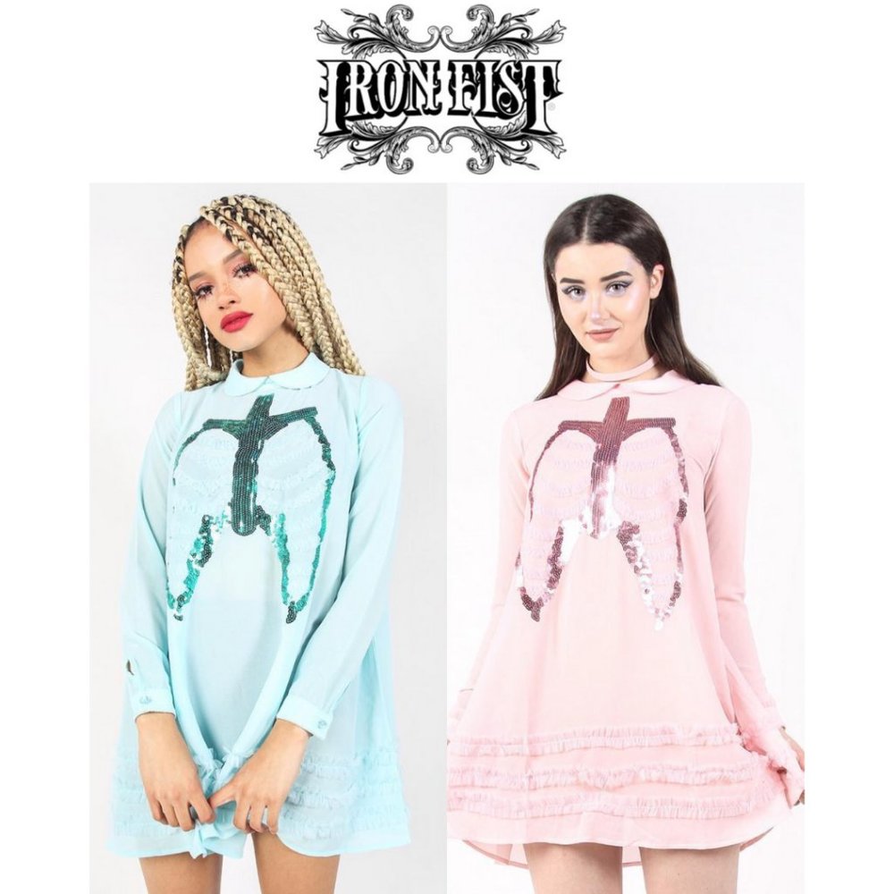 Iron Fist Dead Mermaid Walking Dress